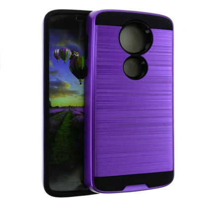 Motorola E5 Plus/E5 Supra G2 Aluminium Case Purple
