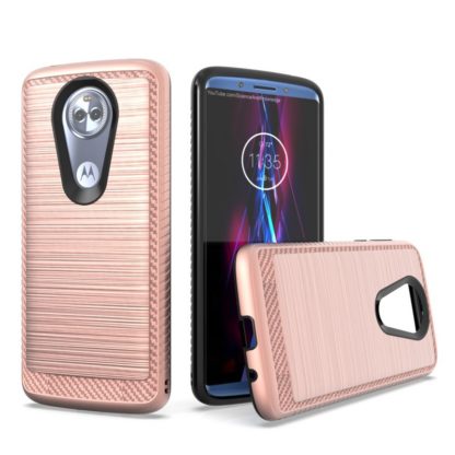 Motorola E5 Plus/E5 Supra Brushed Hybrid Rose Gold