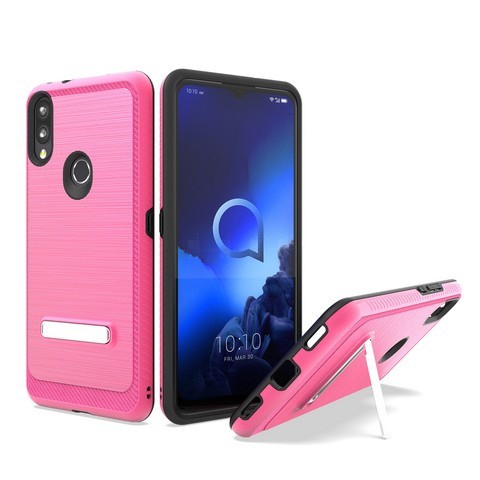 Alcatel 3V FR G7 Metal Kickstand Hot Pink – FR Wireless