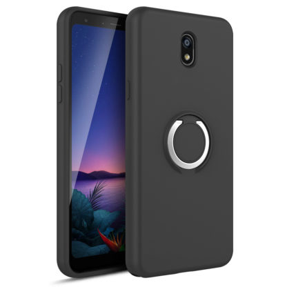 LG Aristo 4 Plus Zizo Revolve Series W/Ring Magnetic Black