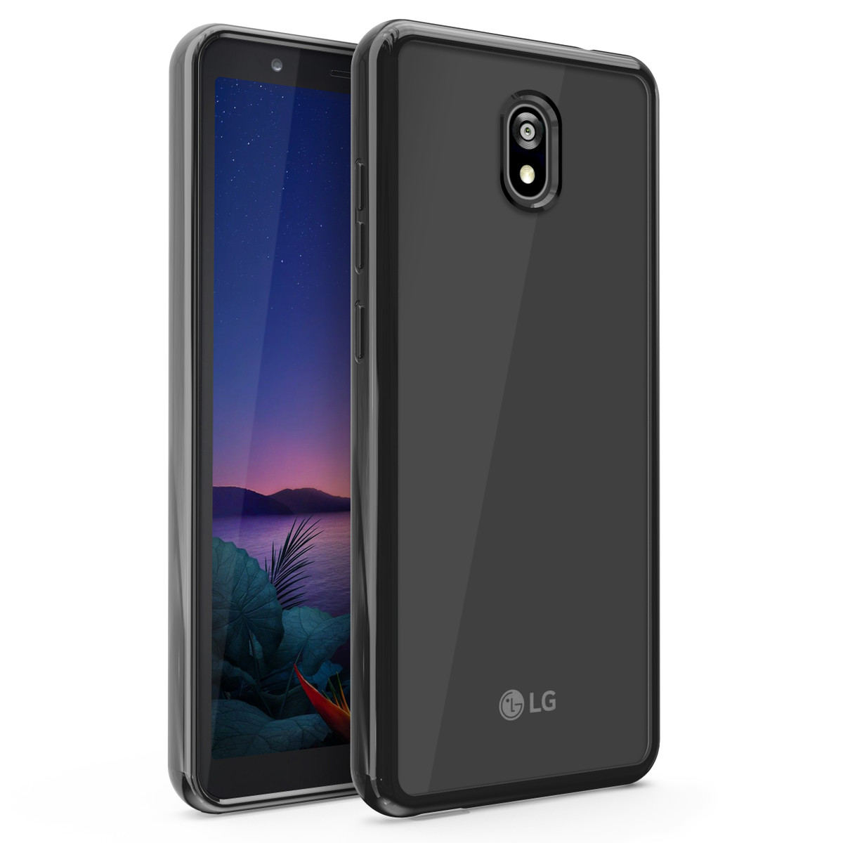 LG Aristo 4 Plus Zizo Refine Series Black & Clear FR Wireless